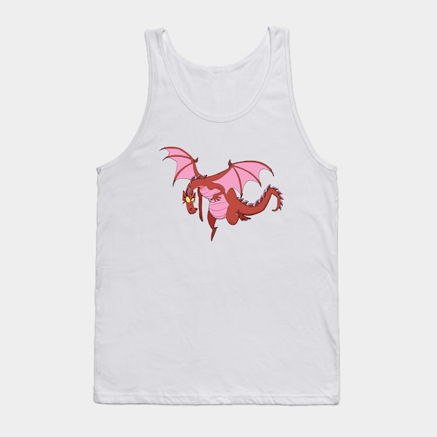 Wyrm on the wing Tank Top by Slack Wyrm